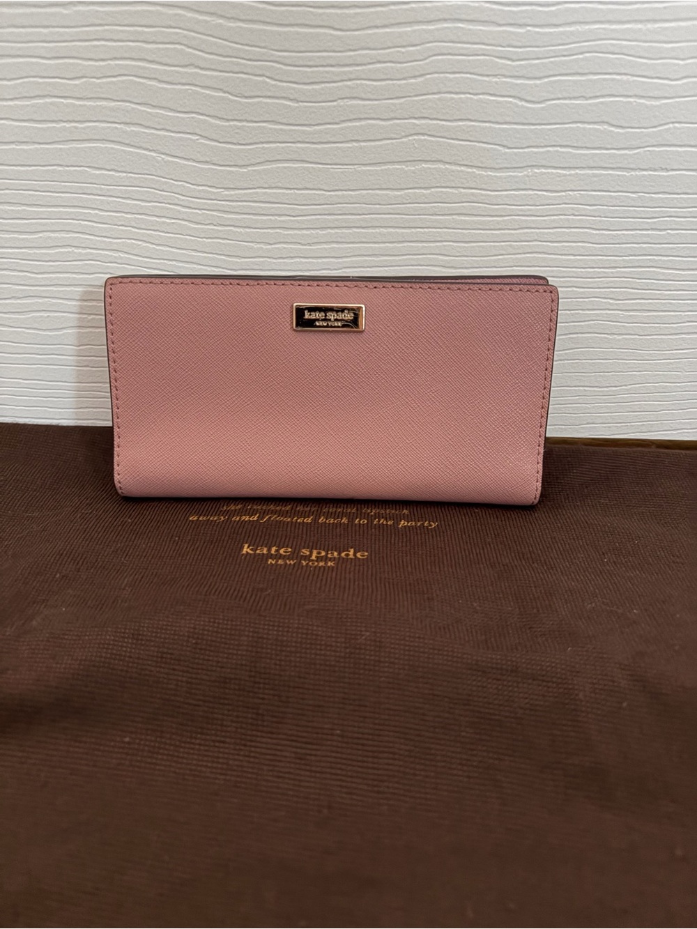 Kate Spade Laurel Way Stacy Saffiano Leather Wallet